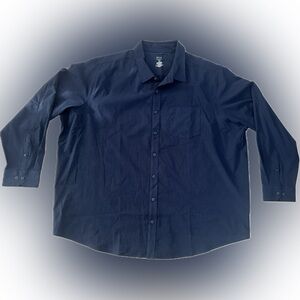 NWT! Dark Blue Button Down Shirt
